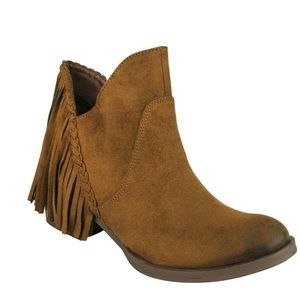 Not Rated brown booties